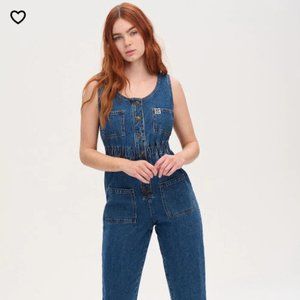 Lucy & Yak denim jumpsuit